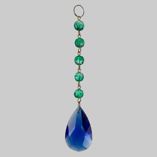 6" Sapphire Teardrop Chain (Blemished)