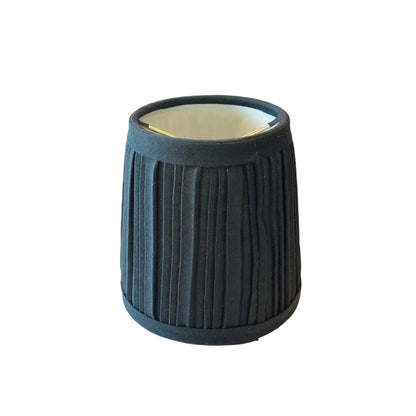 Pleated 4" Clip-On Chandelier Shade