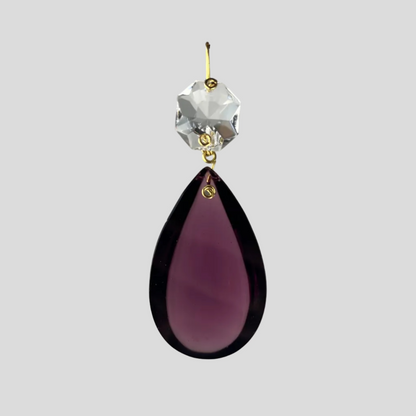 Czech Colored Smooth Half Pear