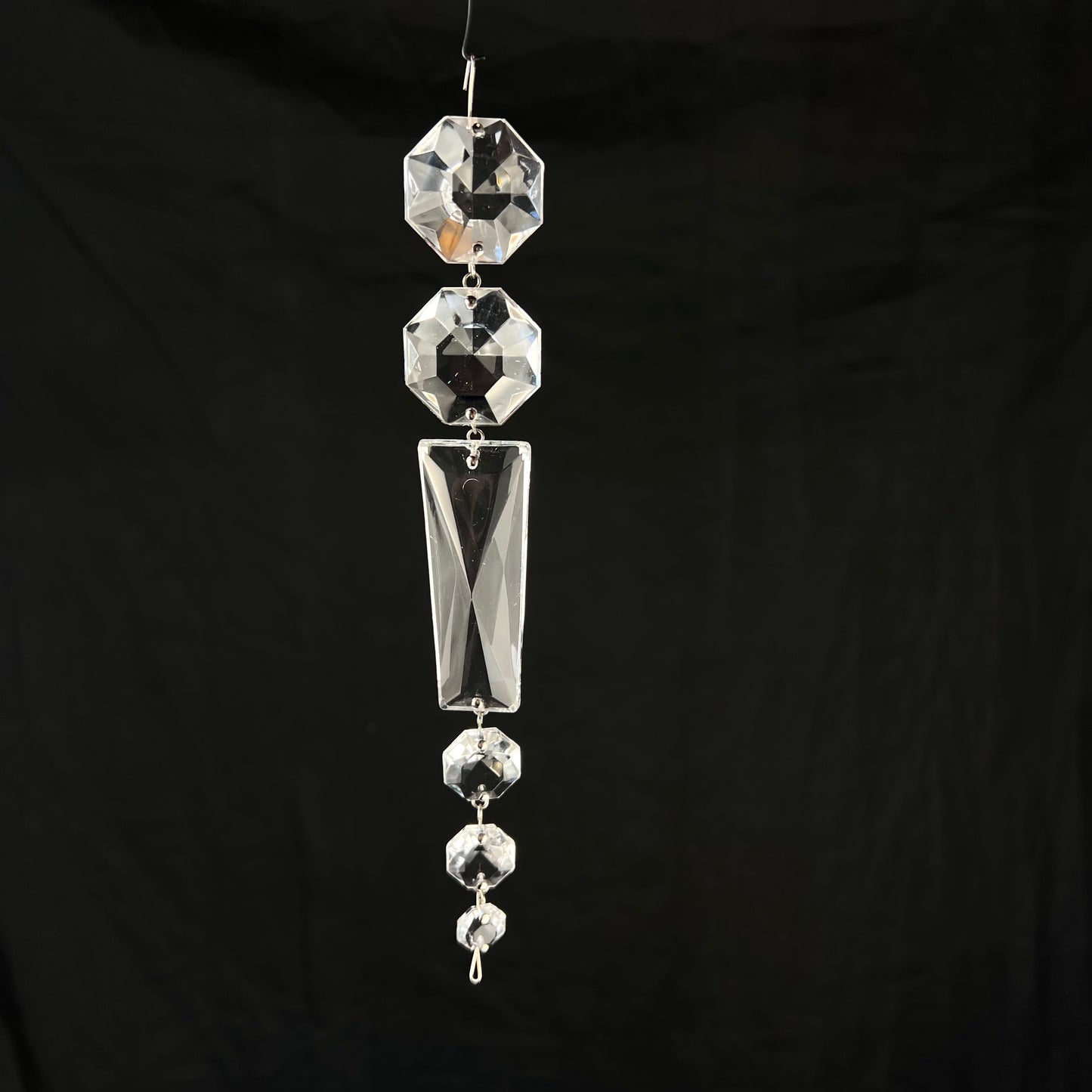 Clear Italian Graduated Basket Chains