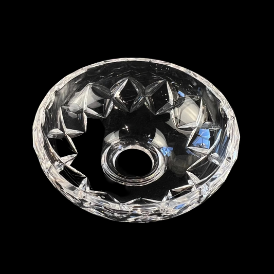 3-1/8" 26% Lead Yugoslavian Bobeche<br>No pin