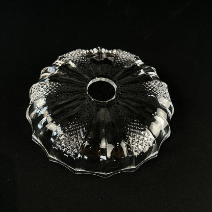 ASFOUR® Crystal<br>5-3/4" Clear Shallow Bobeche, No Pin