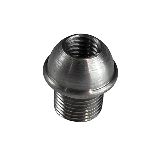 Brushed Chrome Beaded Nozzle