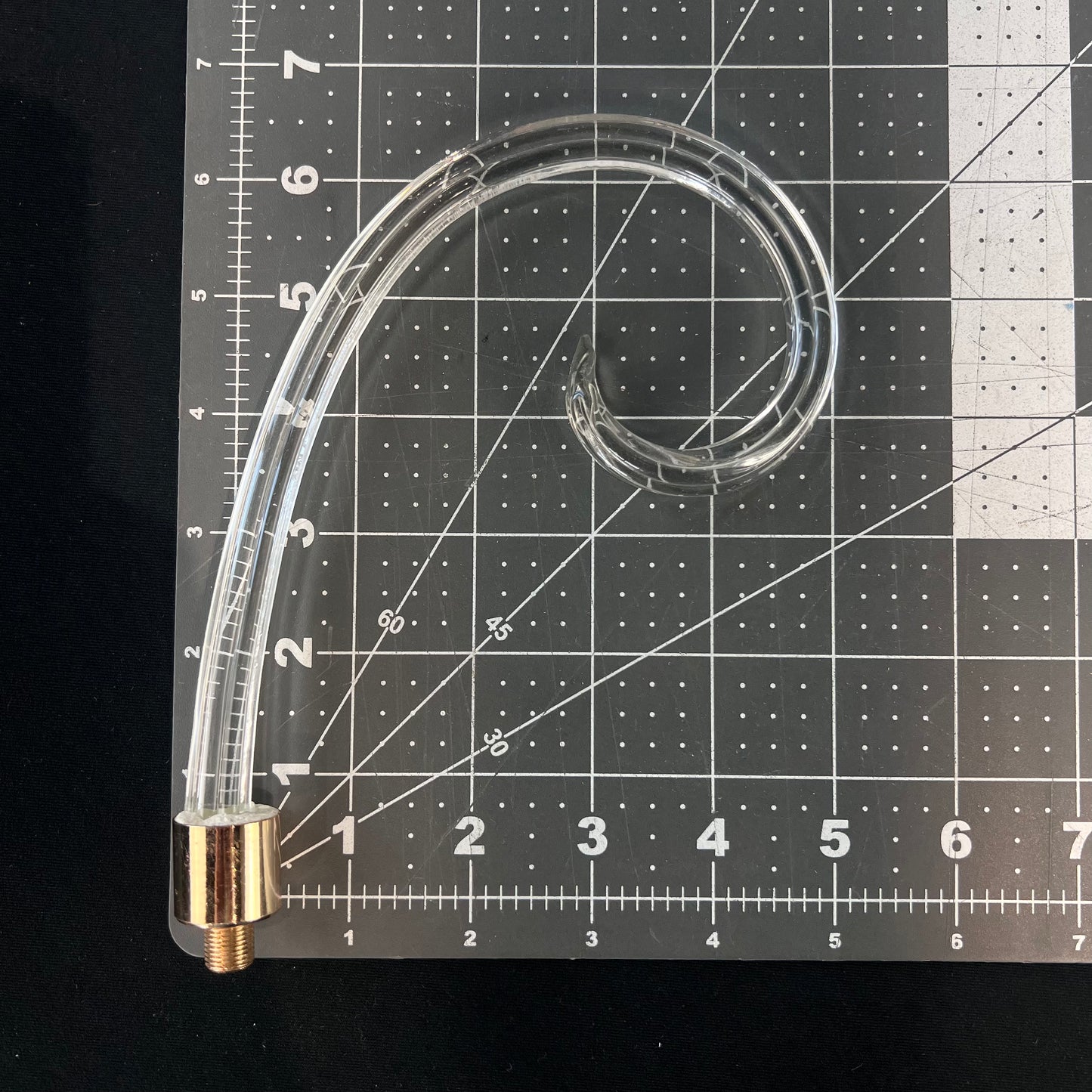 Fluted Scroll, Brass Ferrule