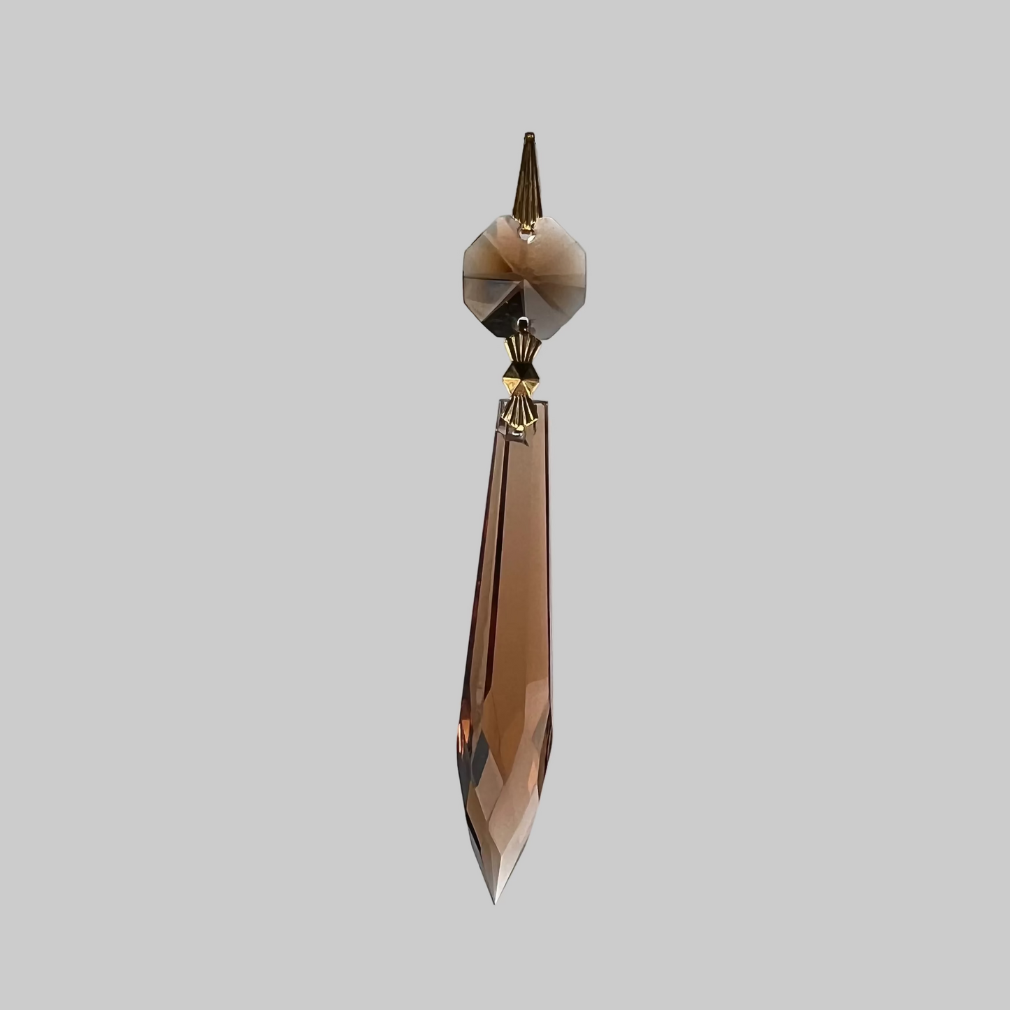 2-1/2" Colored U-Drop w/ Top Bead, Gold Bow Tie & Hanger
