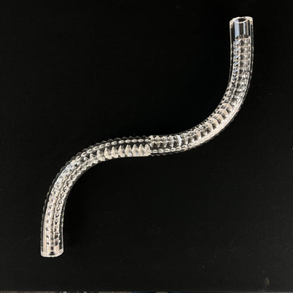 10" 25mm Czech Crystal Cut Up Arm, No Ferrules