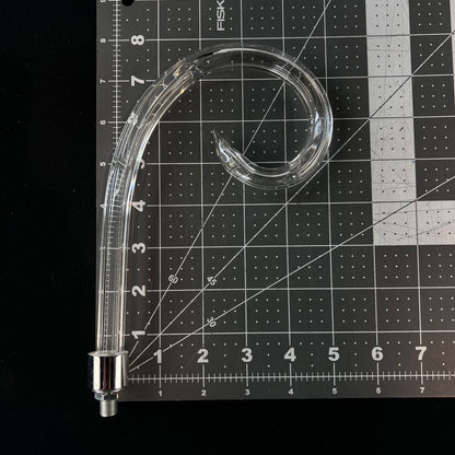 Fluted Scroll, Chrome Ferrule