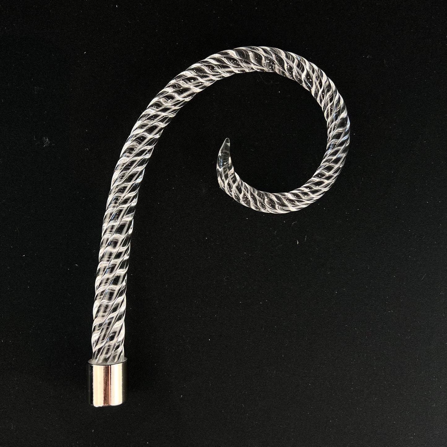 Rope Scroll, Chrome Ferrule