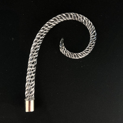 Rope Scroll, Chrome Ferrule