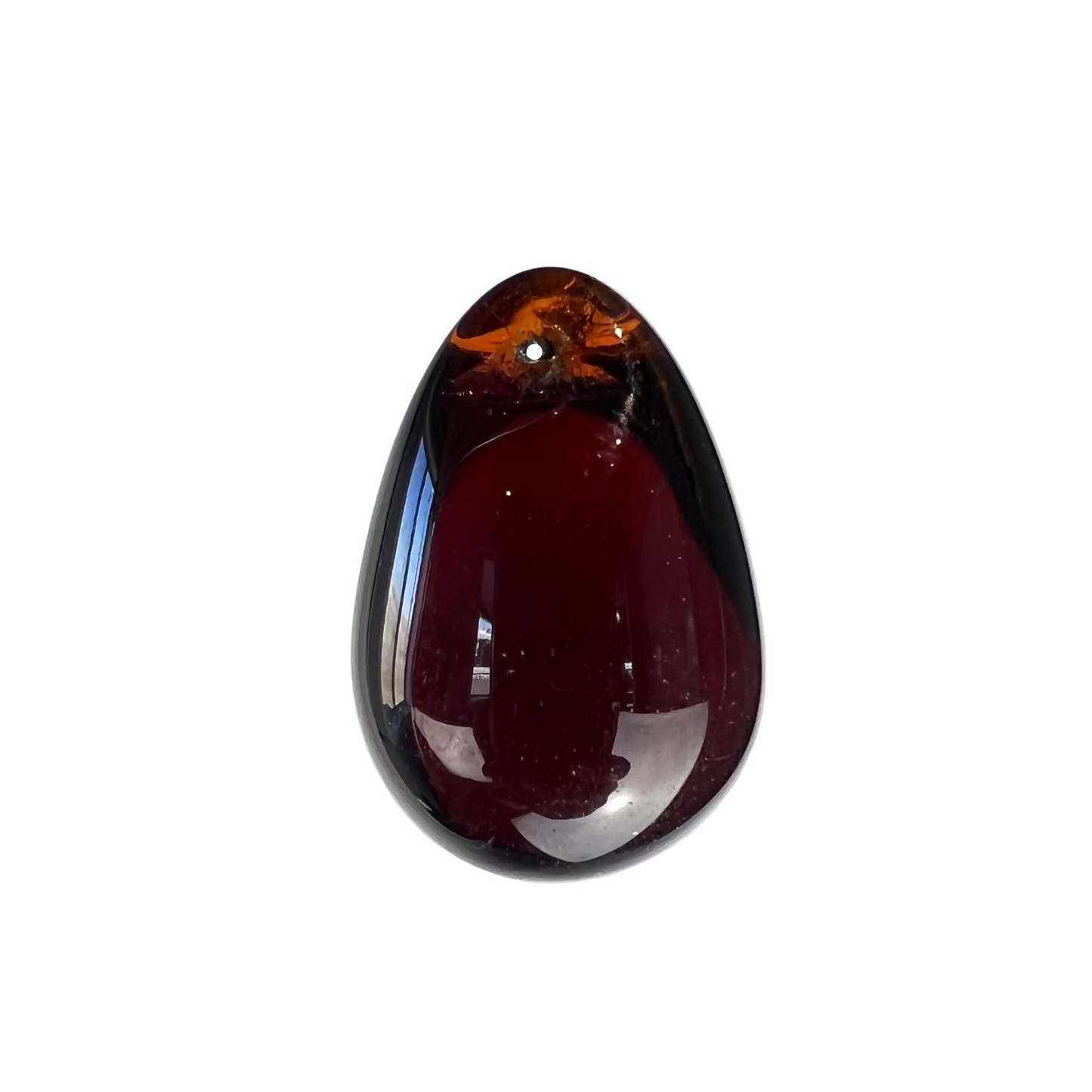 26mm Colored Czech Grape