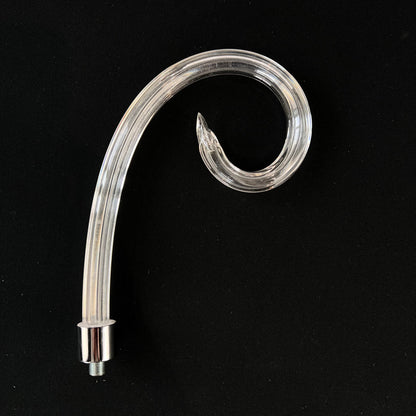 Fluted Scroll, Chrome Ferrule