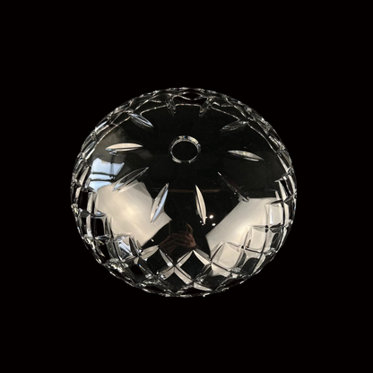 8" Czech Crystal Bowl, No Pin