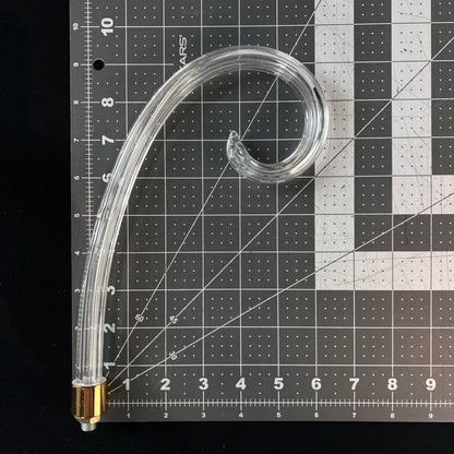 Fluted Scroll, Brass Ferrule