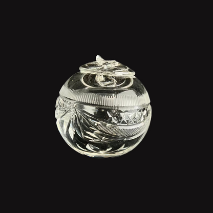 Crystal Fancy Cut Hollow Ball (Blemished)