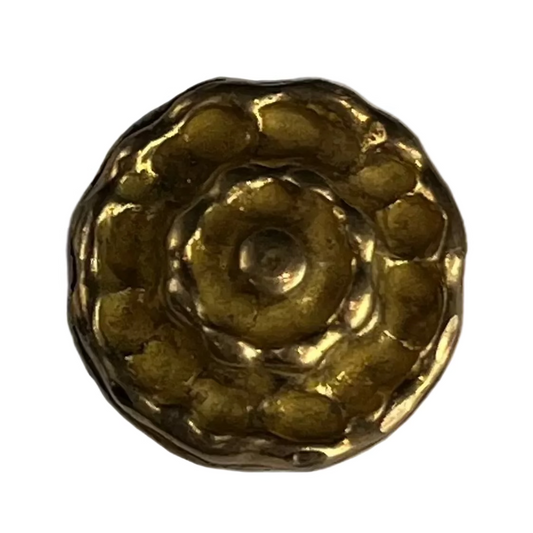 3/4" Cast Brass Rosette Cap, Tap 1/8 IPS