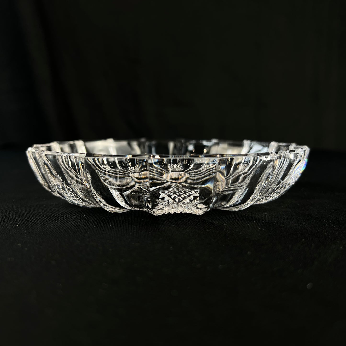 ASFOUR® Crystal<br>5-3/4" Clear Shallow Bobeche, No Pin