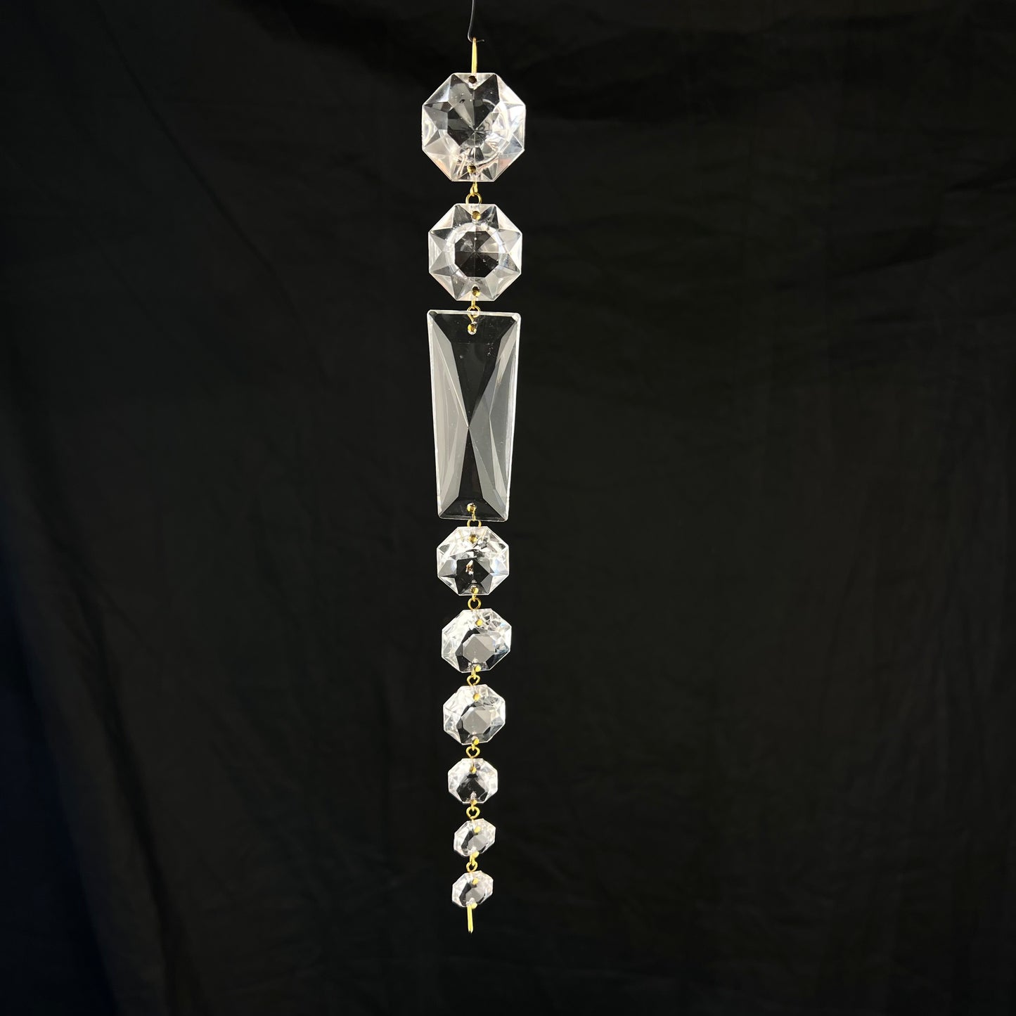 Clear Italian Graduated Basket Chains