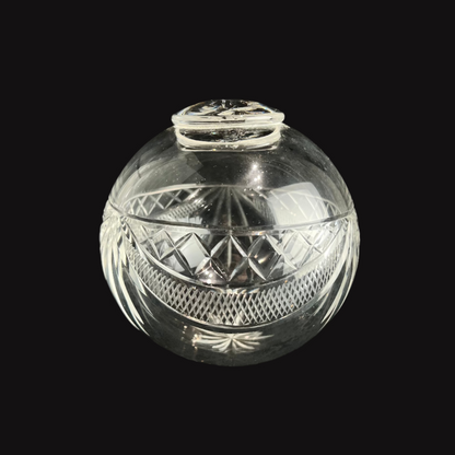 Crystal Fancy Cut Hollow Ball (Blemished)