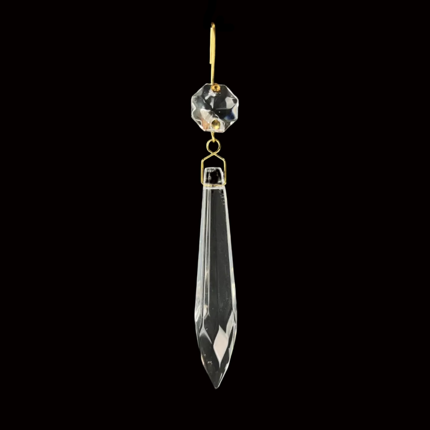 Clear Glass U-Drop