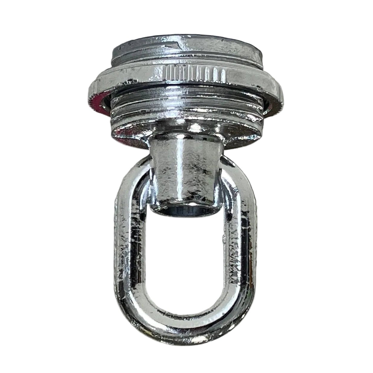 Silver Screw Collar and Loop, 1/8 IP