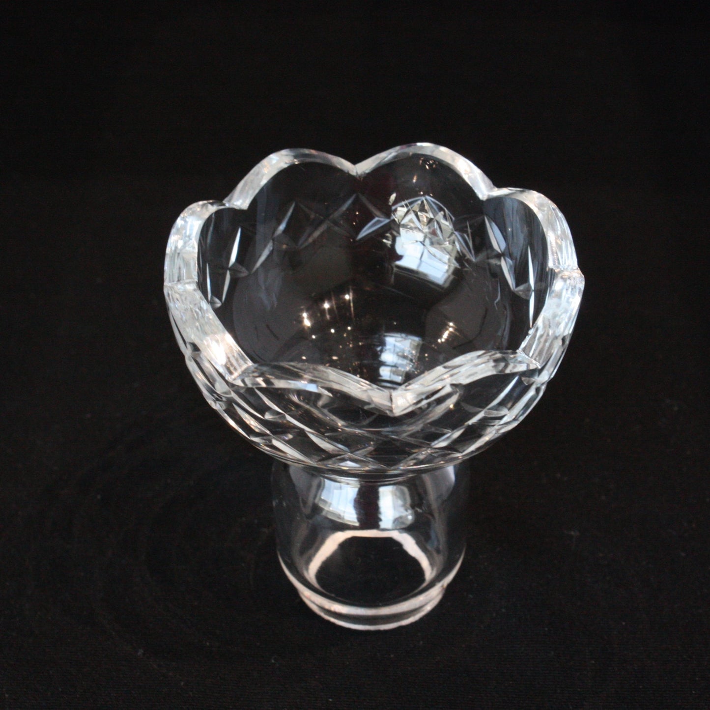 2-3/4" Czech Crystal Candle Cup