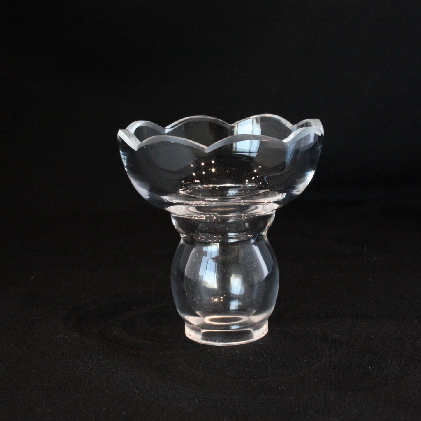 2-3/4" Czech Crystal Blank Candle Cup (Blemished)