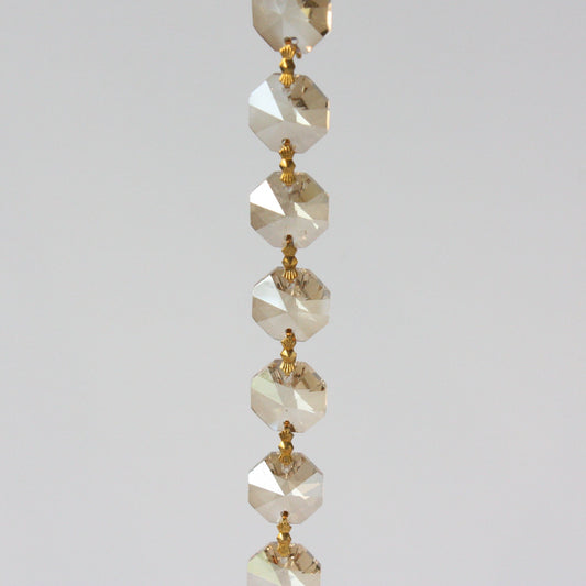 16mm Golden Teak Octagon Chain, 1 Meter