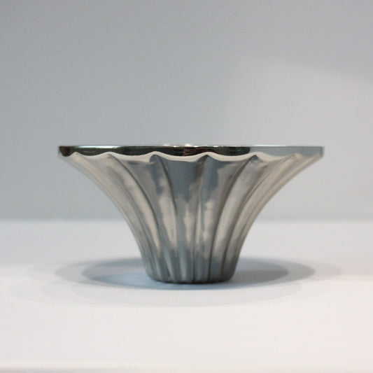 Chrome Metal Cup/Wire Cover