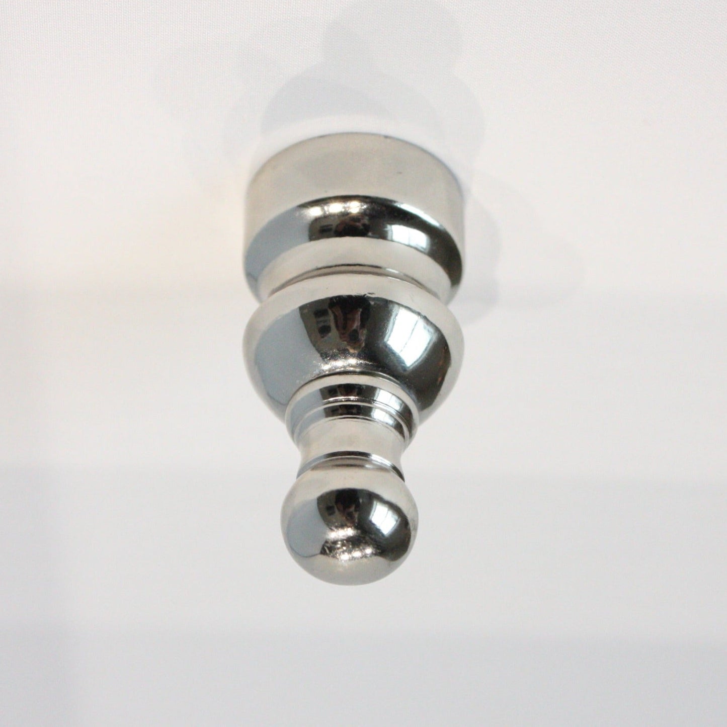 2-1/4" Chrome Metal Finial, 1/8 IPS