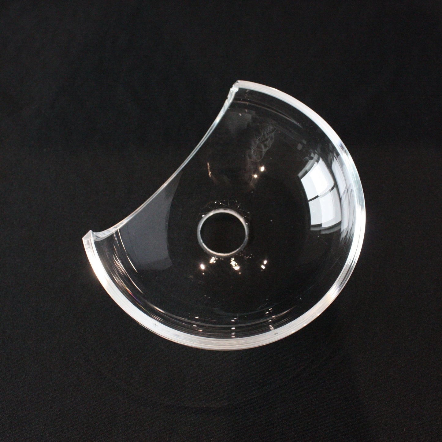 5" Cut Off Blank Bobeche, No Pin