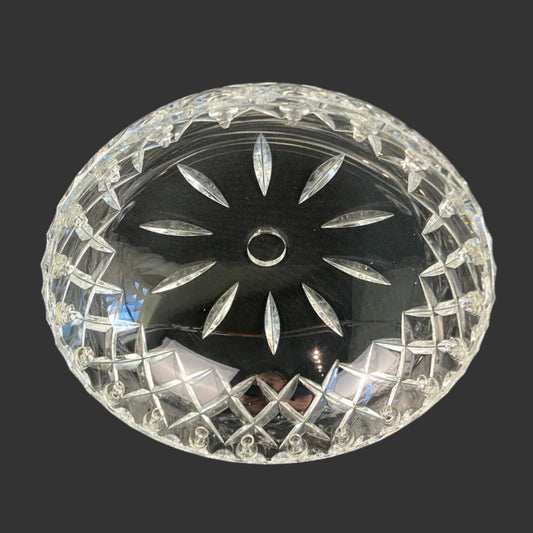 8" Inverted Czech Crystal Bowl, 22 Interior Hangers