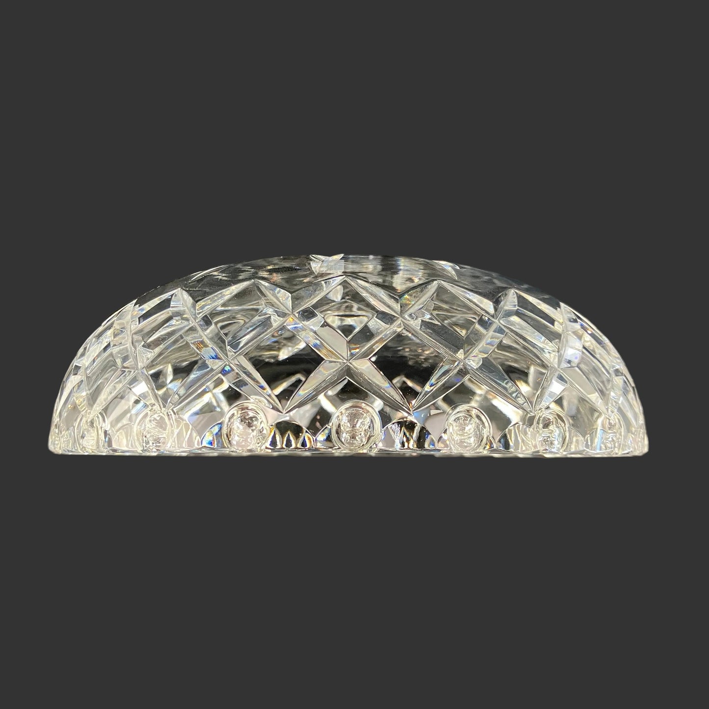 8" Inverted Czech Crystal Bowl, 22 Interior Hangers