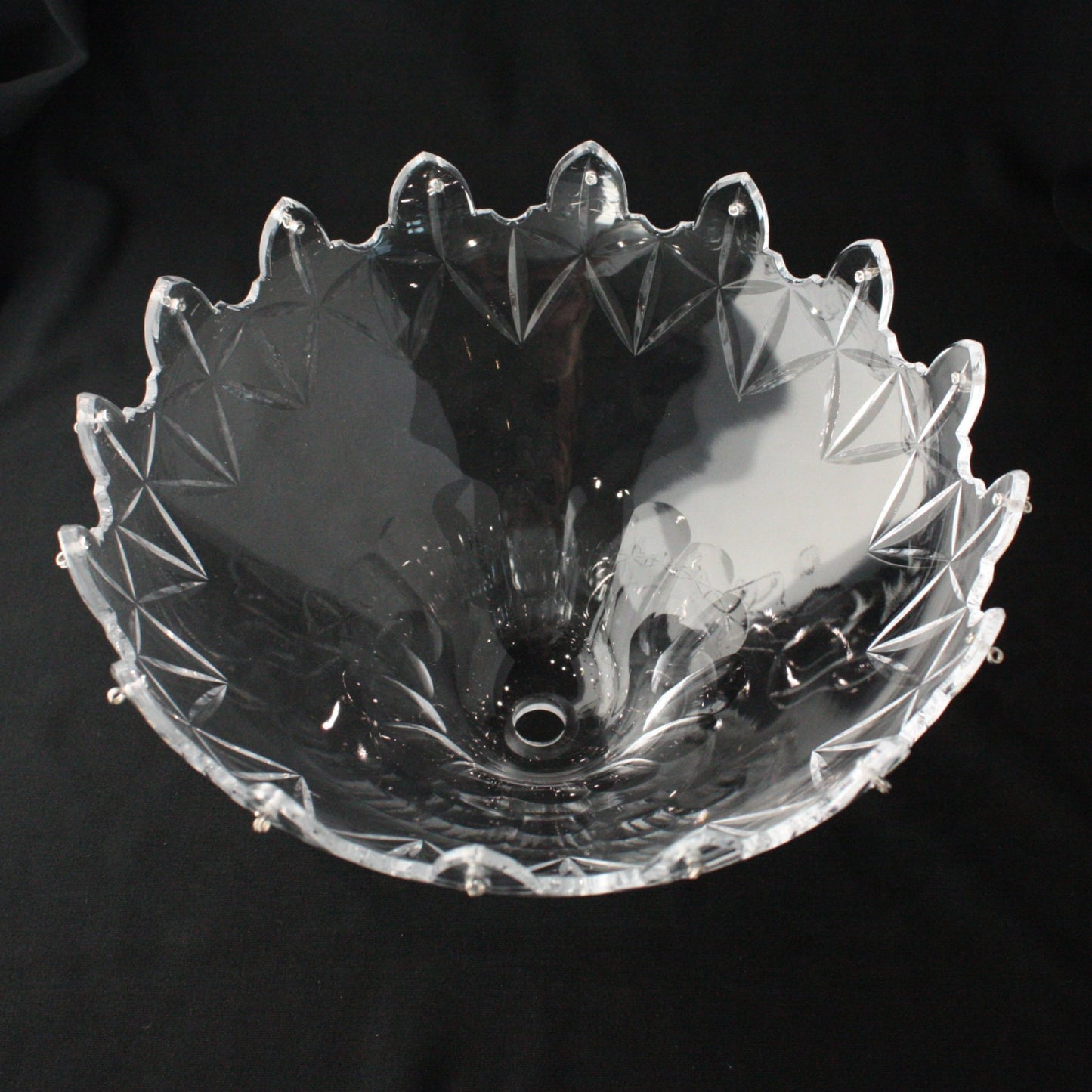 8" Czech Crystal Body Dish