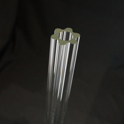 Crystal Fluted Tube, 24mm Wide (2 versions)