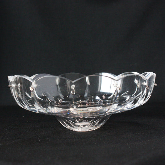 Olive & Mitre Cut Czech Crystal Body Dish