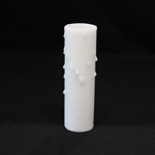 Beeswax Candle Cover w/ Drip, European Base
