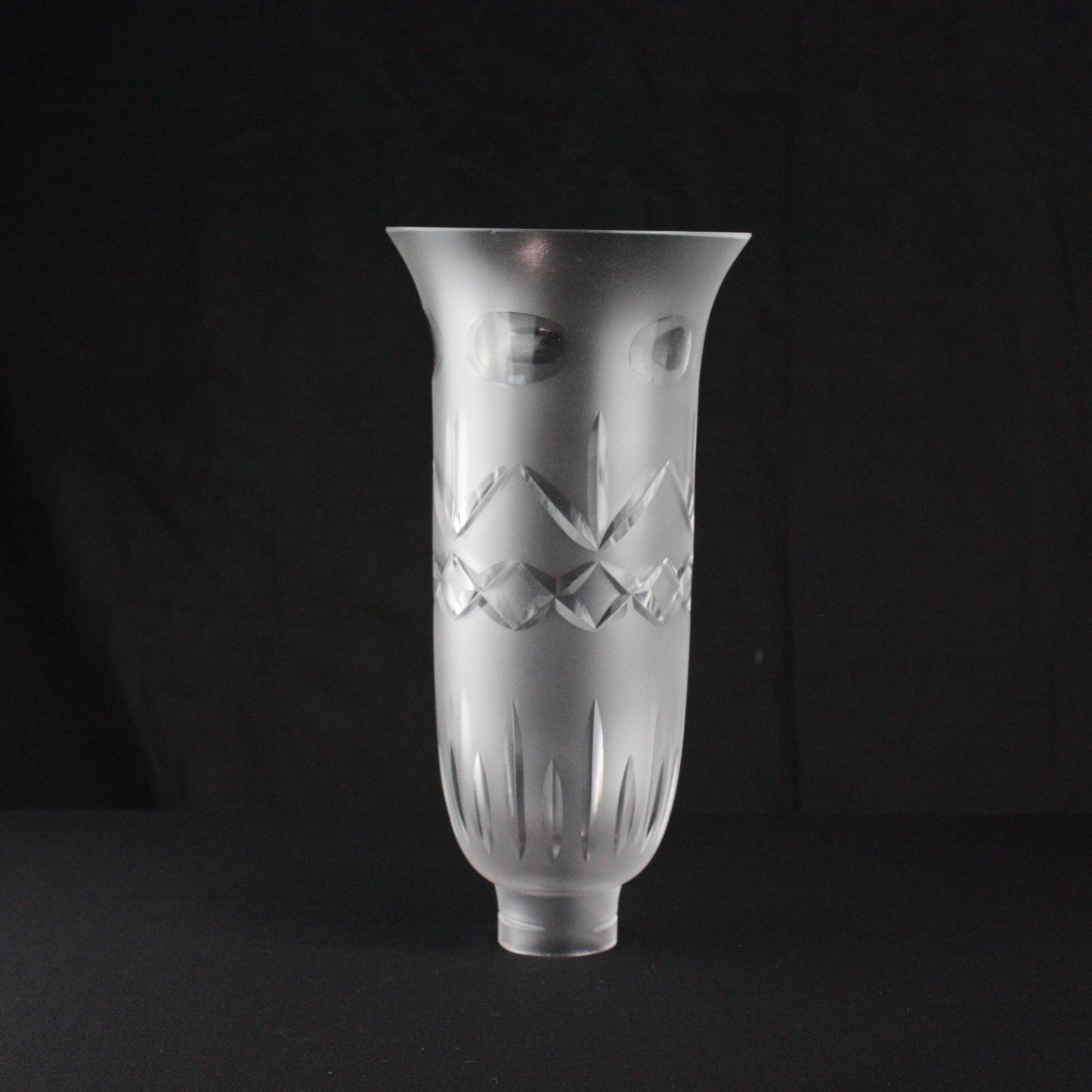9-1/2" Frosted Crystal Shade