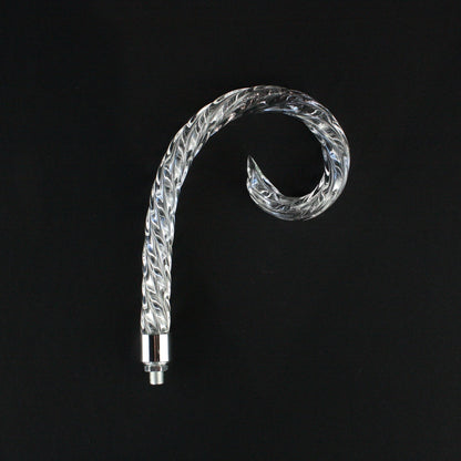 Rope Scroll, Chrome Ferrule