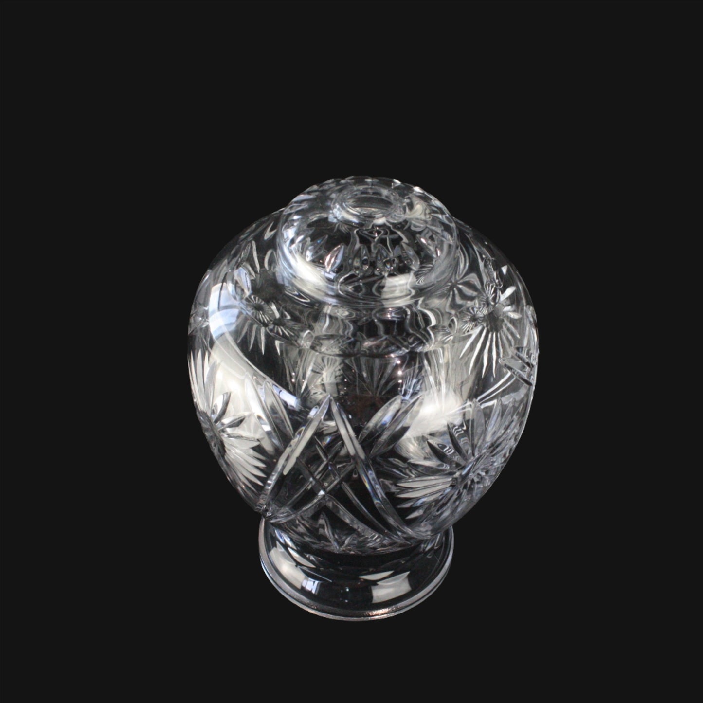 12" Bleikristall 24% Lead Crystal Lamp Body