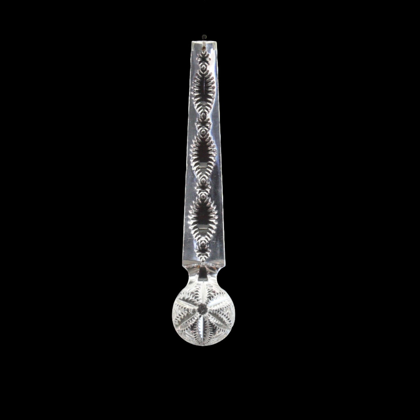 8" Czech Crystal Decorative Ball Drop (Blemished)