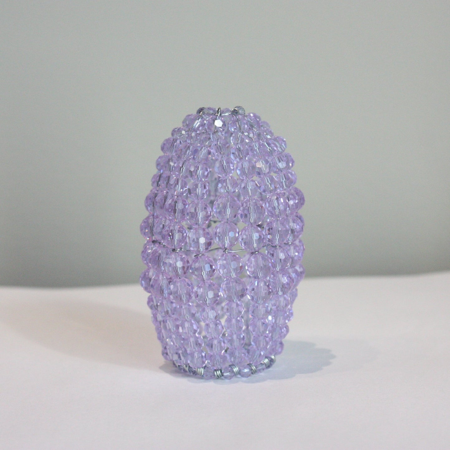 Colored Beaded Torpedo Bulb Cover, Small