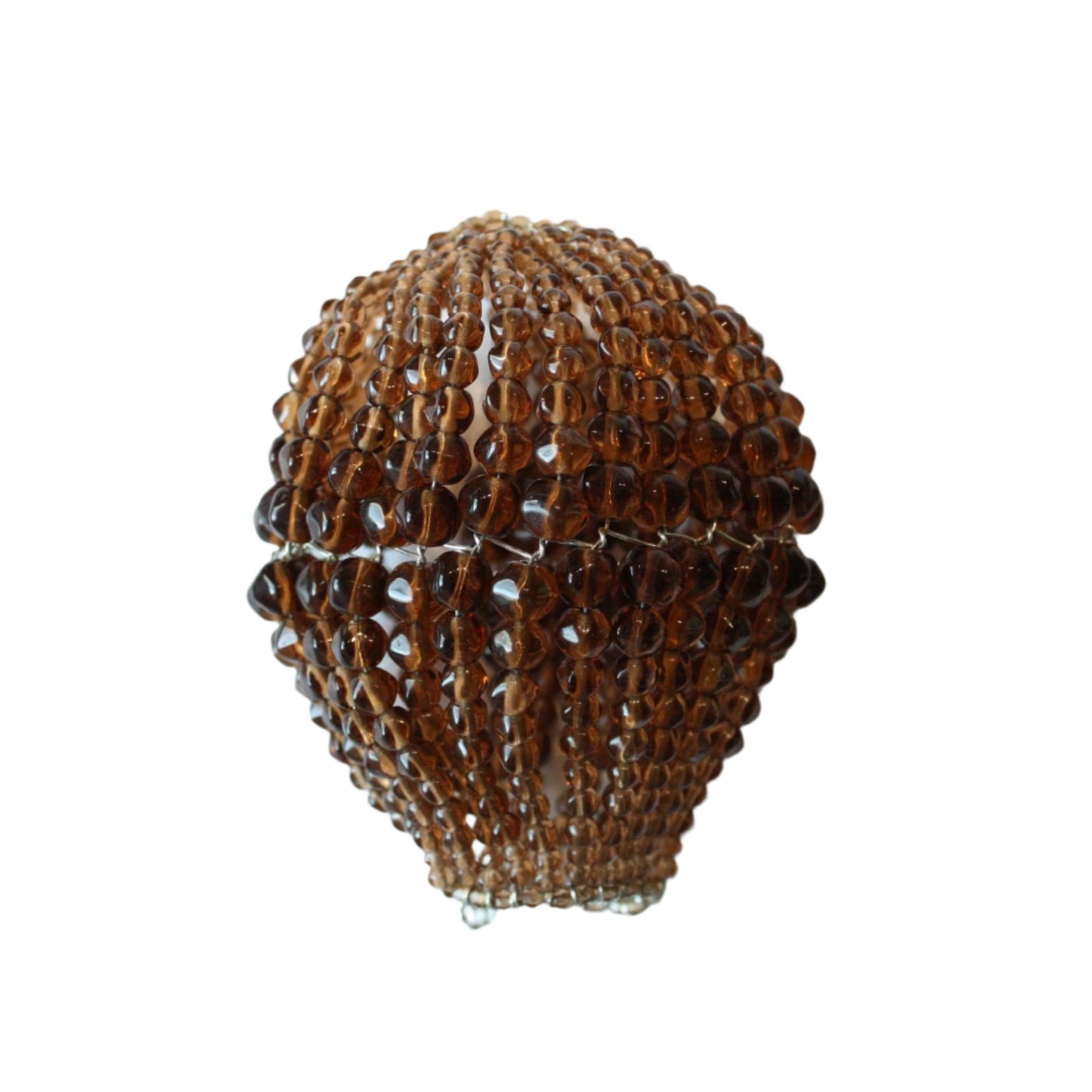 Colored Beaded Bulb Cover, Large
