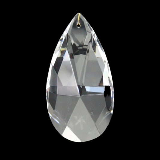 3" Czech Crystal Teardrop (Blemished)