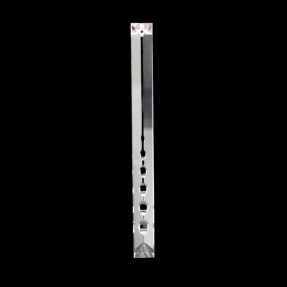 SWAROVSKI® STRASS <br> 7" Notched Baguette