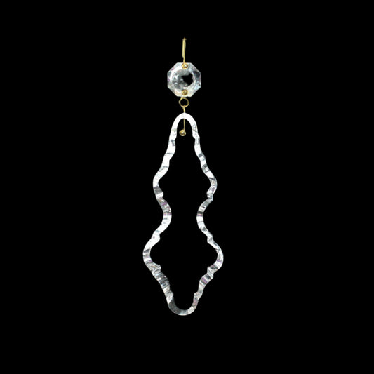 Czech Crystal Pendalogue w/ Top Bead