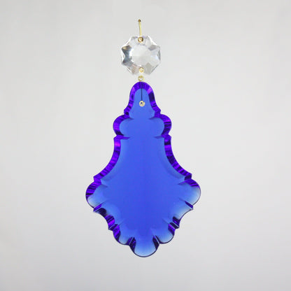 4" Colored Czech Crystal Pendalogue