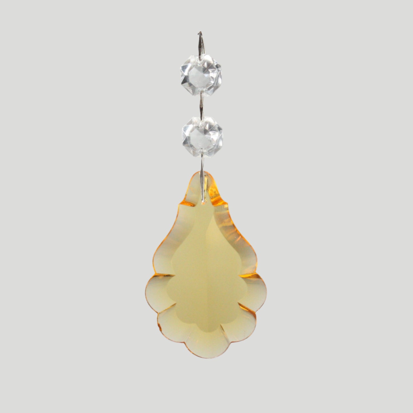 Colored Czech Pendalogue w/ Top Bead