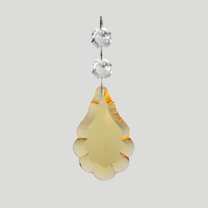 Colored Czech Pendalogue w/ Top Bead