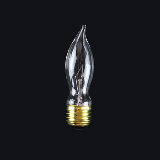 40 Watt Clear Turn Tip Bulb, Medium Base