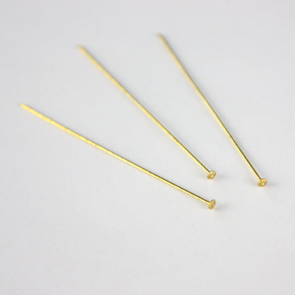 Gold Headed Pins (100/pack)